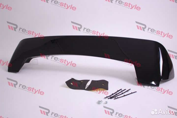 Спойлер Toyota Land Cruiser 200 Черный 202 D2385