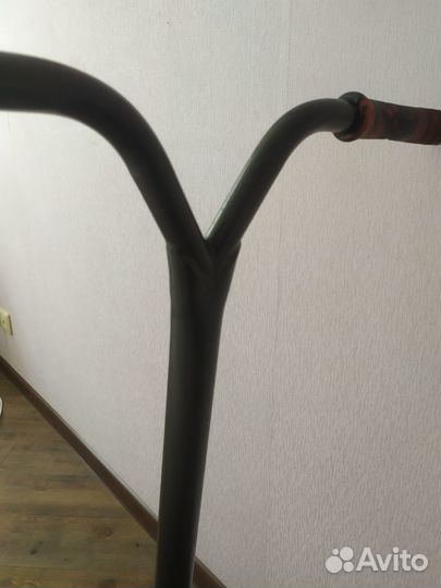 Трюковой самокат hipe XL черно-красный (2019)