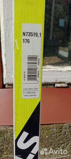 Лыжи беговые fisher коньковые 176