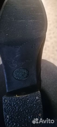 Сапоги женские натуральная кожа 40 размер