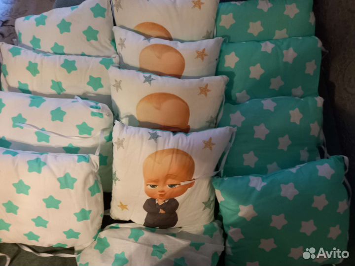 Бортики в детскую кроватку