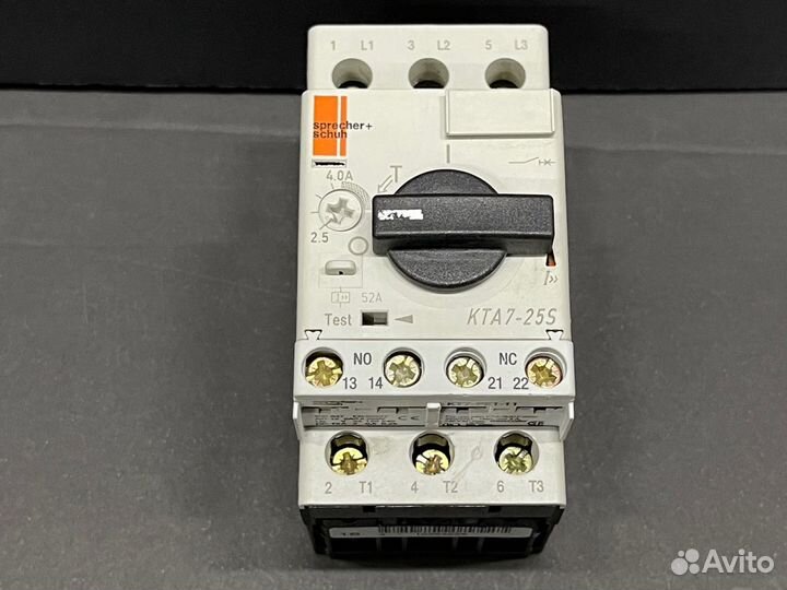 Sprecher schuh KTA7-25S-4.0A новый, без упак. 1 шт