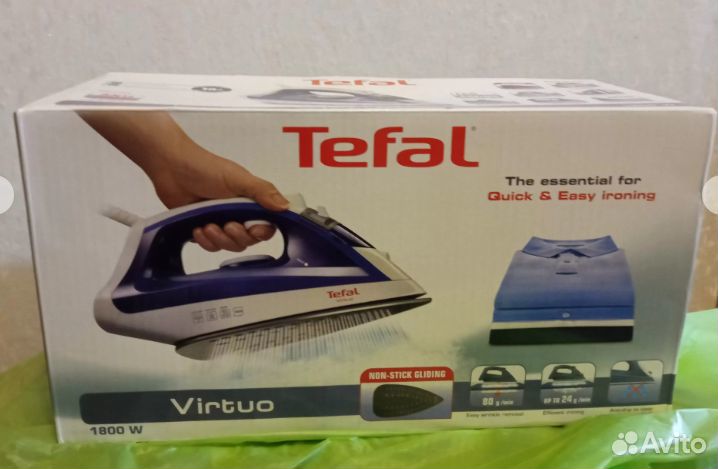 Утюг новый Tefal Virtuo FV1711E0