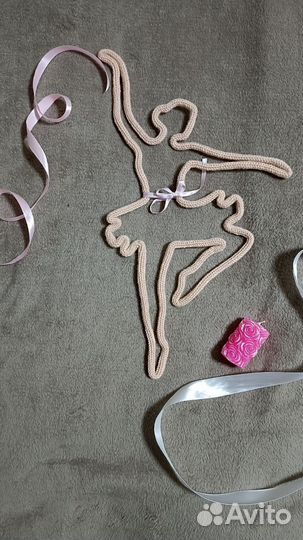 Вязаные имена, фигурки, логотип на заказ. Декор