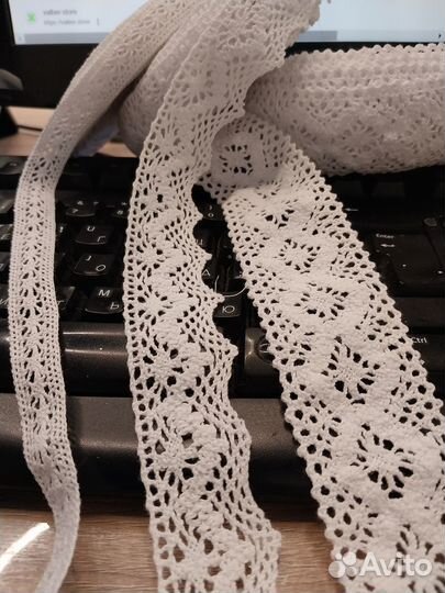 Забронированно до 07.07.24г. Хлопковое кружево