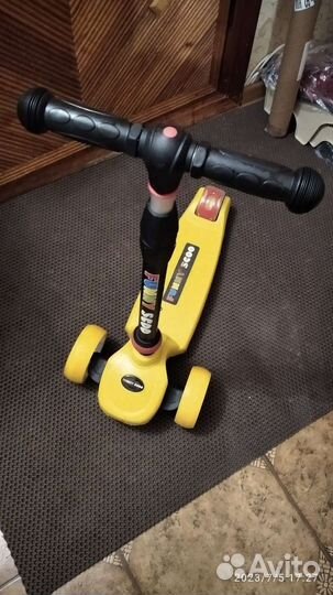 Самокат детский трехколесный