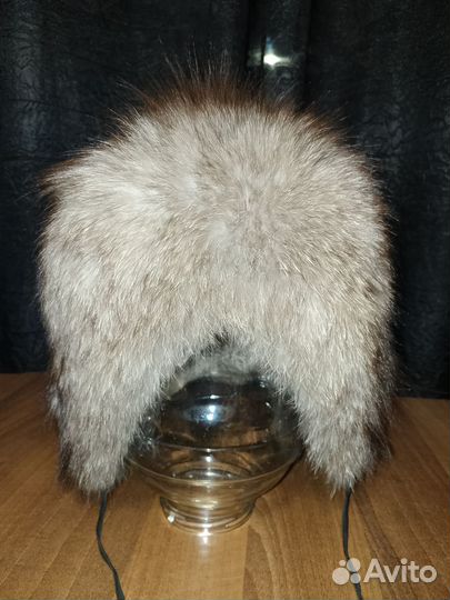 Детская шапка из чернобурки