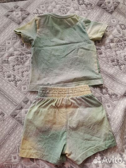 Костюм шорты и футболка на мальчика 74