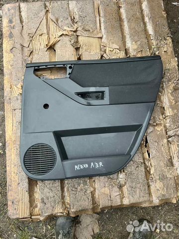 Обшивка двери задняя правая Opel Meriva A