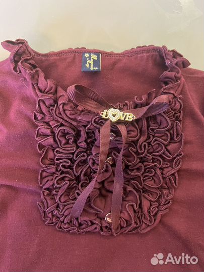 Блузка школьная маленькая леди 134