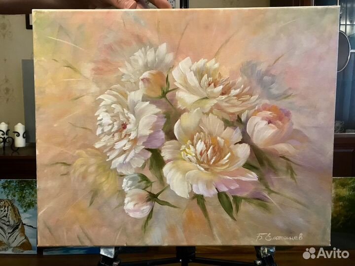 Картина: Пионы