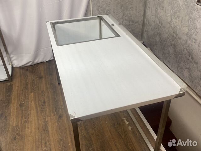 Стол мойка из нержавеющей стали