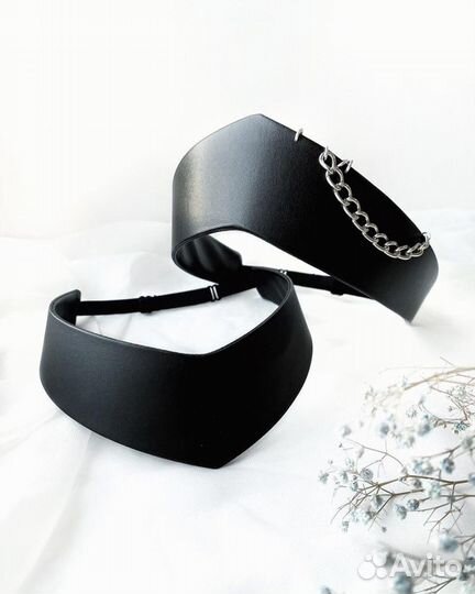 Ободок кокошник с цепями