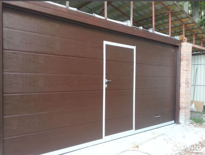 Гаражные секционные ворота дорхан 3000х2500