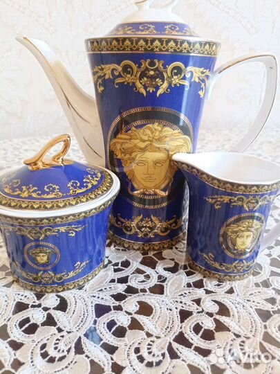 Чайник заварочный фарфоровый набор