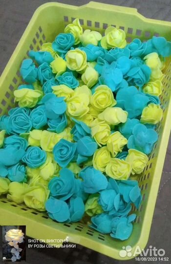 Розочки из фома