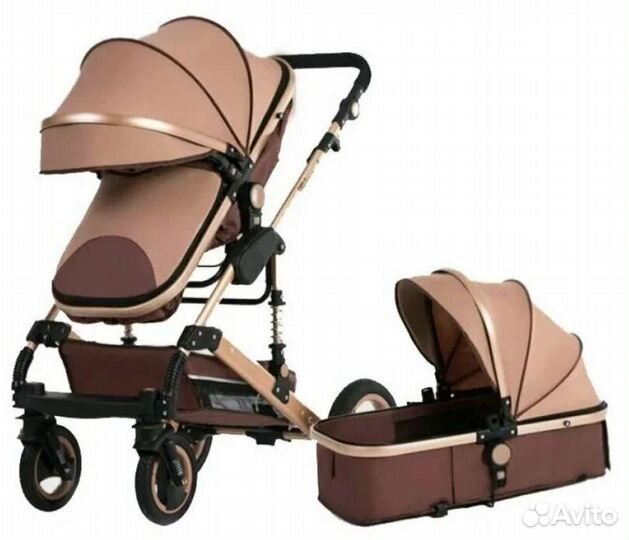 Коляска 2 в 1 wisesonle