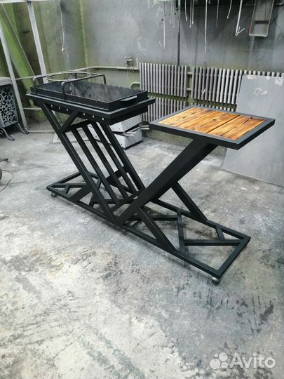 Мангальная зона лофт