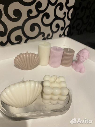 Формовые свечи ручной работы