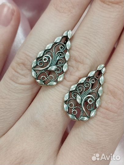 Комплект, серебро 925
