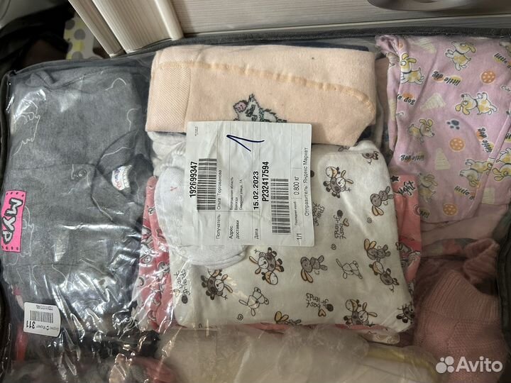 Много вещей на девочку от 52-80размер