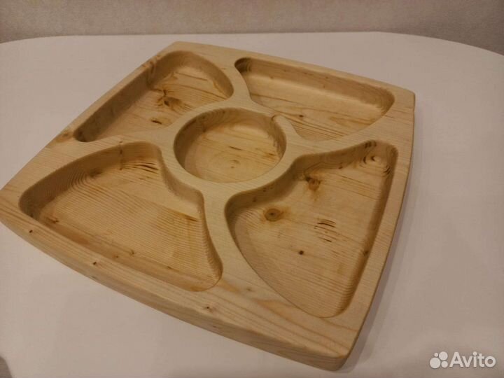 Менажница деревянная