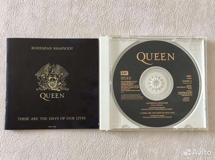 Queen Japan фирменный CD