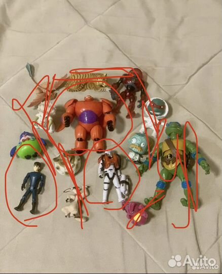 Фигурки бентен, Капитан Америка, Беймакс