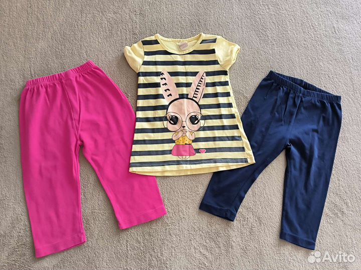 Детская одежда для девочки 92-104 пакетом