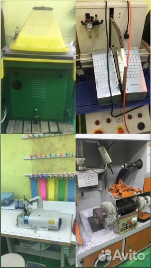Оборудования для производства обуви, новые и бу