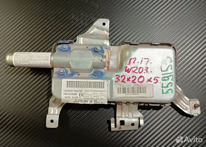 Подушки AIR BAG и блок управления