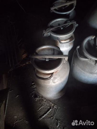 Фляга алюминиевая 40 л б.у