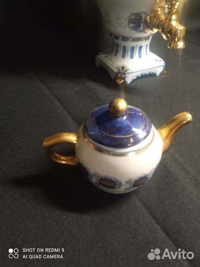 Самовар Гжель