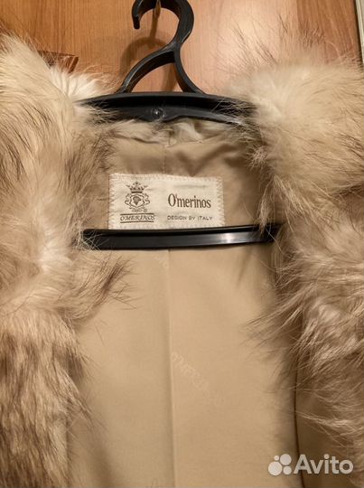 Полушубок енотовый