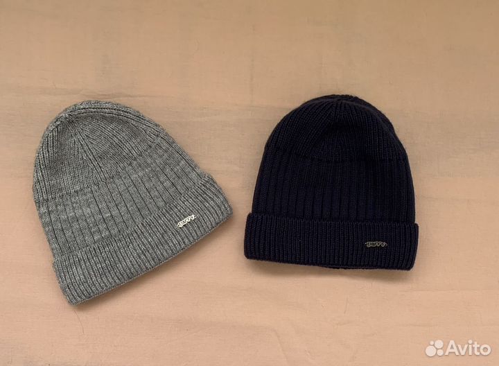 Шапка для мальчика новая (серый, т/синий )