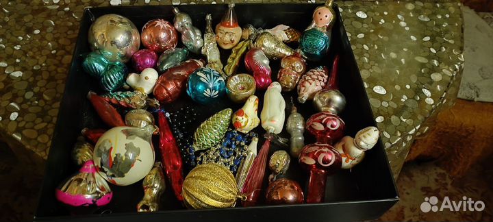 Елочные игрушки СССР