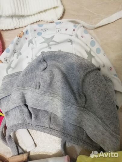 Шапочки 0-6 мес