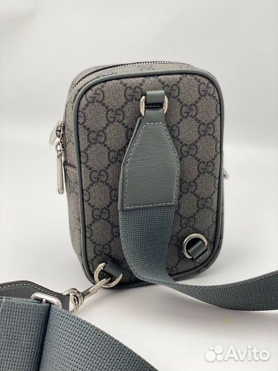 Сумка gucci ophidia mini bag grey