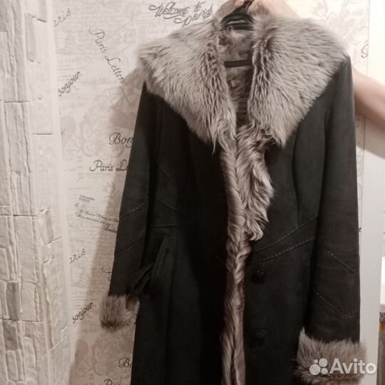 Дубленка натуральная женская 46 48