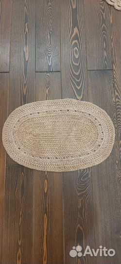 Коврик из джута