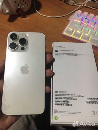 iPhone 15 Pro Max, 512 ГБ