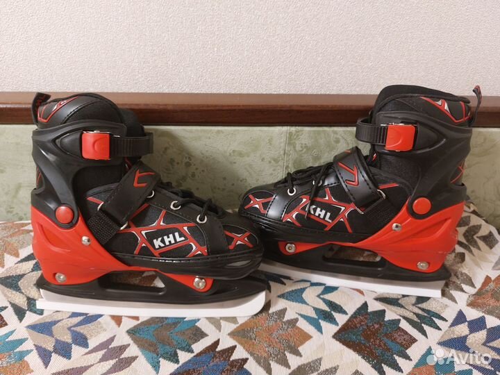 Коньки ролики 2 в 1 раздвижные детские