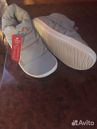 Ботики дутики теплые р-р 37