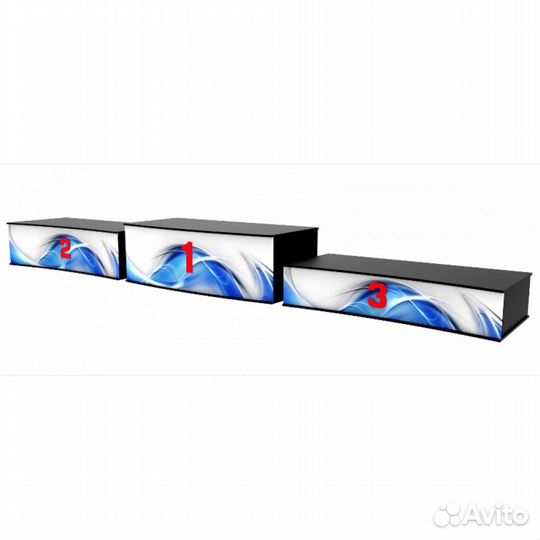 Пьедестал прямоугольный Гранд 150х70х50см пг-6