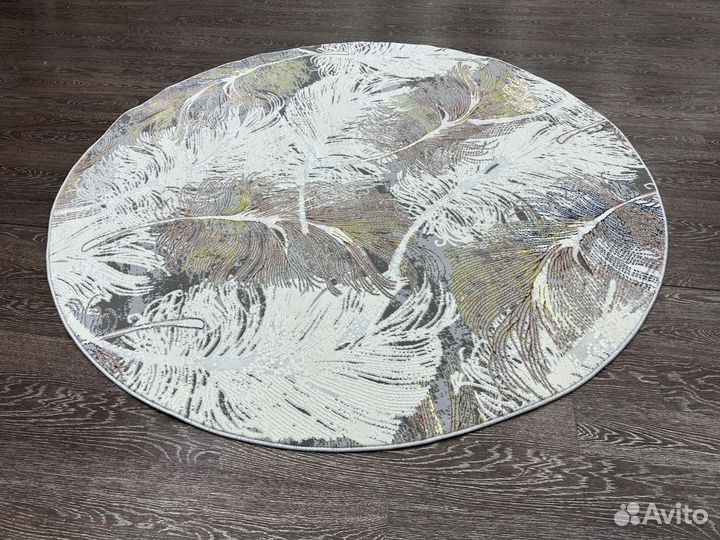 Ковер круглый, новый 2х2м