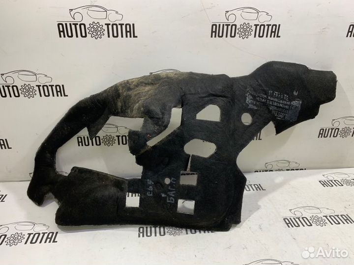 Шумоизоляция задняя правая Bmw 745 E65 N62B44 2004