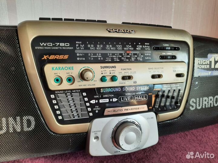 Магнитола Sharp WQ-780W (Japan)
