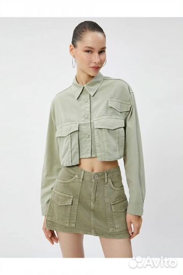 Куртка женская джинсовая S