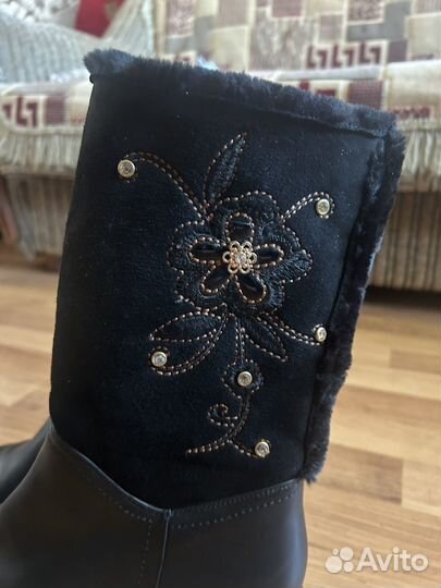 Новые демисезонные сапоги