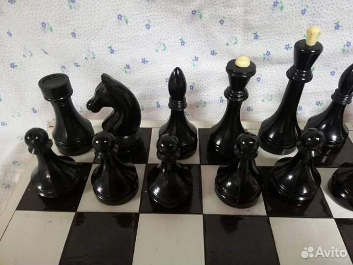 Шахматы СССР турнирные большие фигуры